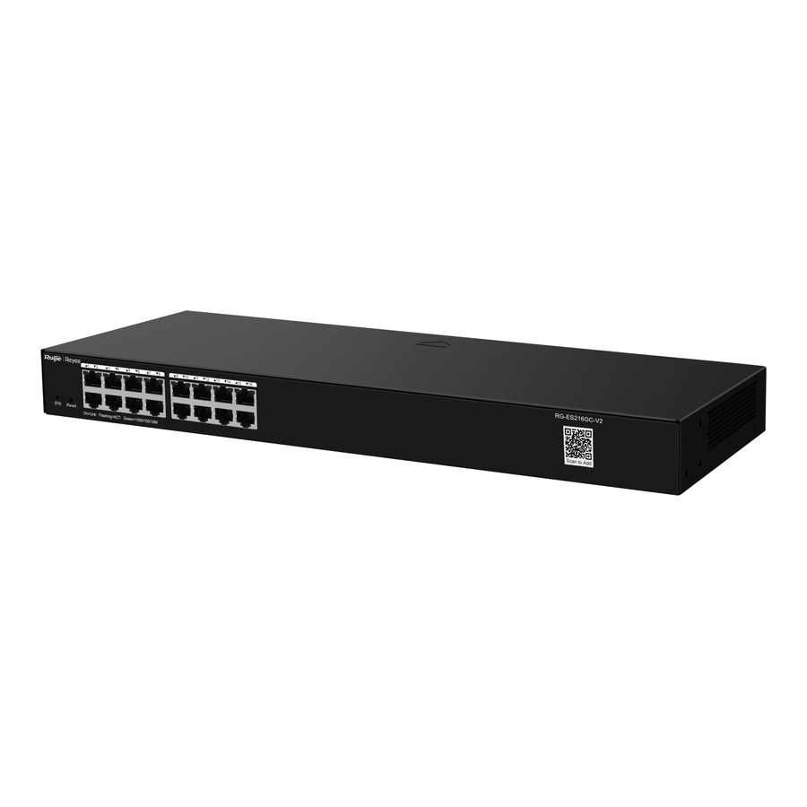 Switch Ruijie RG-ES216GC-V2