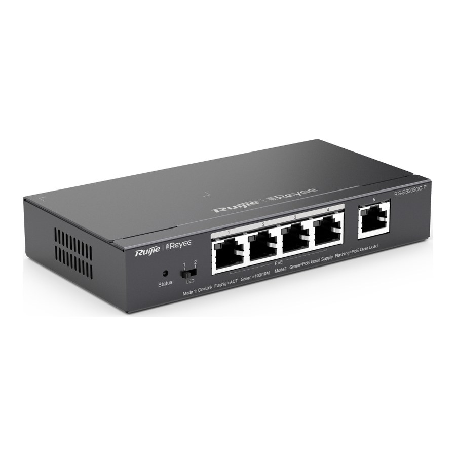 Switch Ruijie RG-ES205GC-P