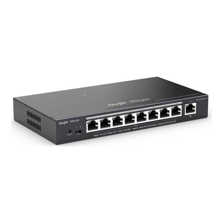 Switch Ruijie RG-ES209GC-P