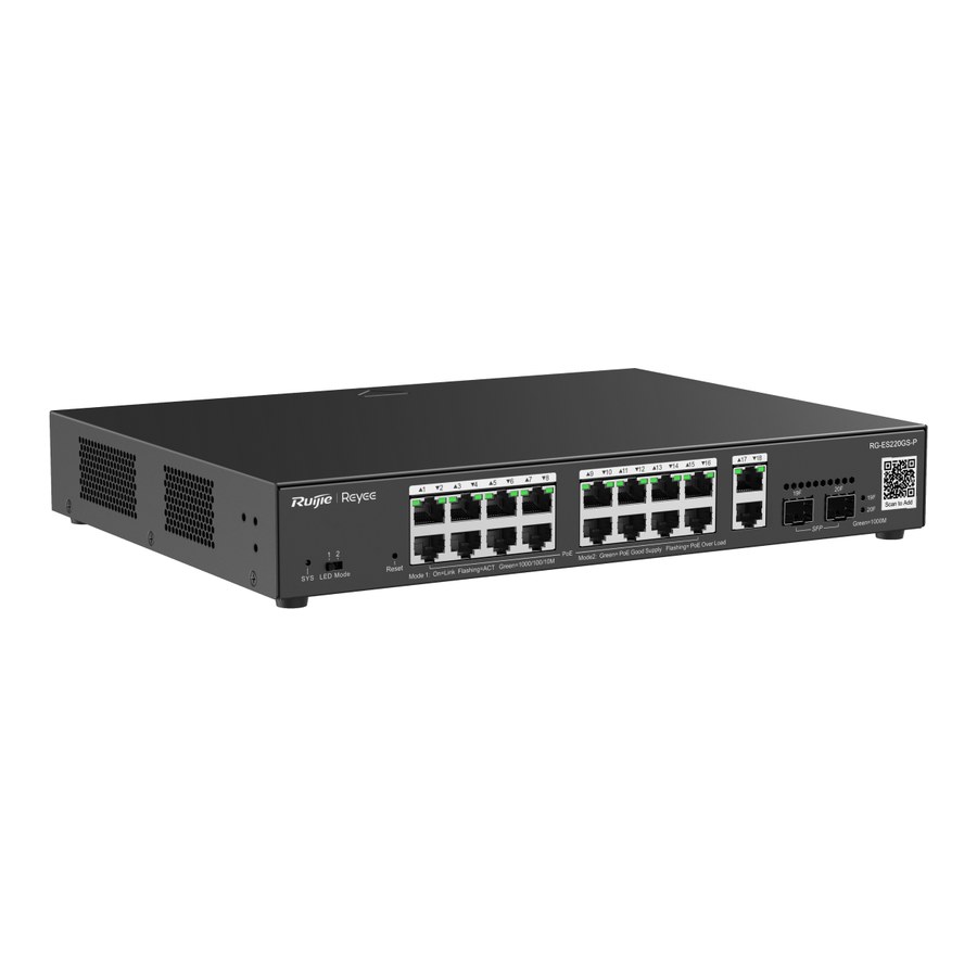 Switch Ruijie RG-ES220GS-P