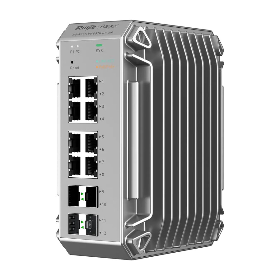 Switch Ruijie RG-NIS3100-8GT4SFP-HP