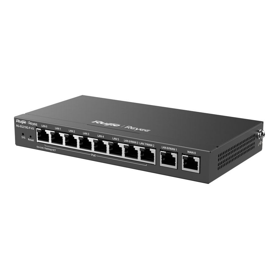 Router Ruijie RG-EG210G-P-V3