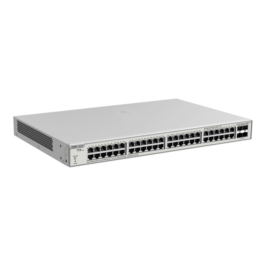 Switch Ruijie RG-NBS3200-48GT4XS-P-V2