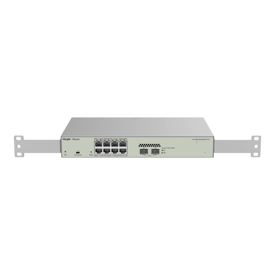Switch Ruijie RG-NBS3100-8GT2SFP-P-V2