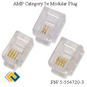 AMP Category 5e Modular Plug