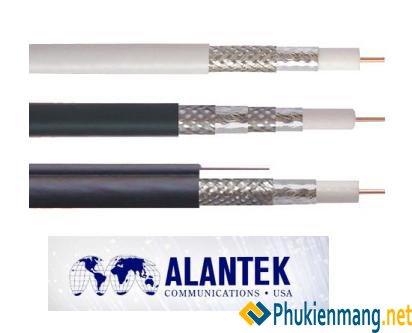 Cáp đồng trục, cáp ăng ten, cáp truyền hình RG6 Alantek (Standard Shield Coaxial)