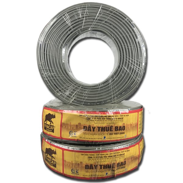 Cáp điện thoại 2 đôi (4 lõi) trong nhà