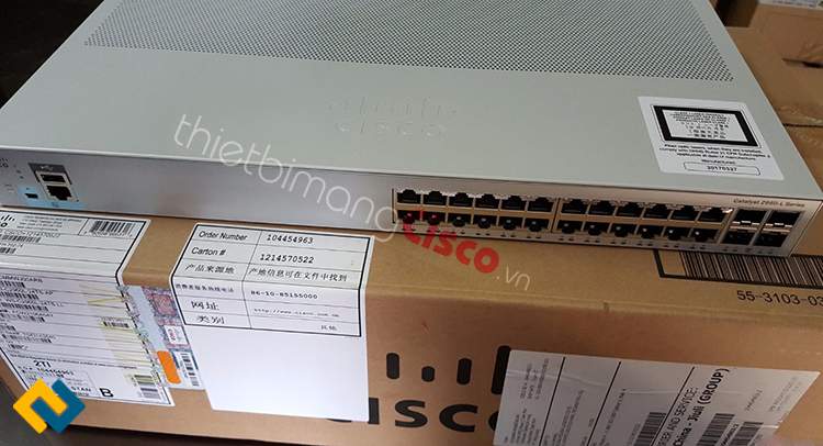 Switch Cisco WS-C2960L-24TS-AP Catalyst 2960L 24 port GigE, 4 x 1G SFP, LAN Lite