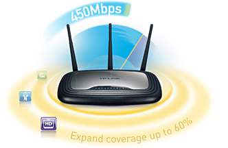 TP-LINK TL-WR2543ND, Bộ Phát Sóng Wifi TP-LINK TL-WR2543ND 450Mbps TP-LINK TL-WR2543ND, Bộ Phát Sóng Wifi TP-LINK TL-WR2543ND 450Mbps