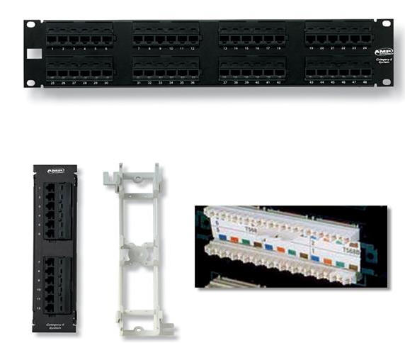 PATCH PANEL 48 PORT, PATCH PANEL 48 PORT CAT6, PATCH PANEL 48 PORT DÙNG CHO CAT6