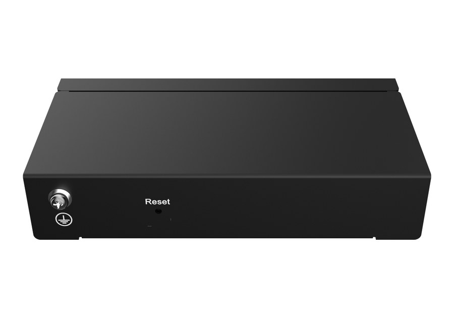 RG-ES205GC nhìn từ mặt sau theo góc nghiêng, ảnh của hãng