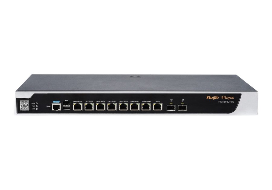 Ruijie RG-NBR6210-E nhìn thẳng mặt trước, ảnh chính hãng