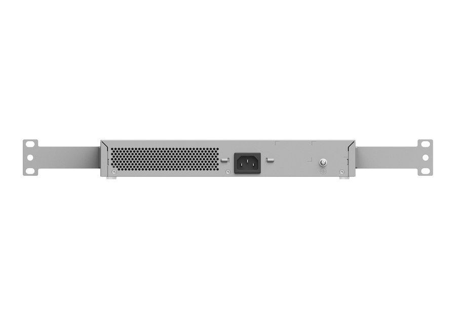 Mặt sau RG-NBS3100-8GT2SFP-P-V2, nguồn cố định 100–240 V AC theo datasheet