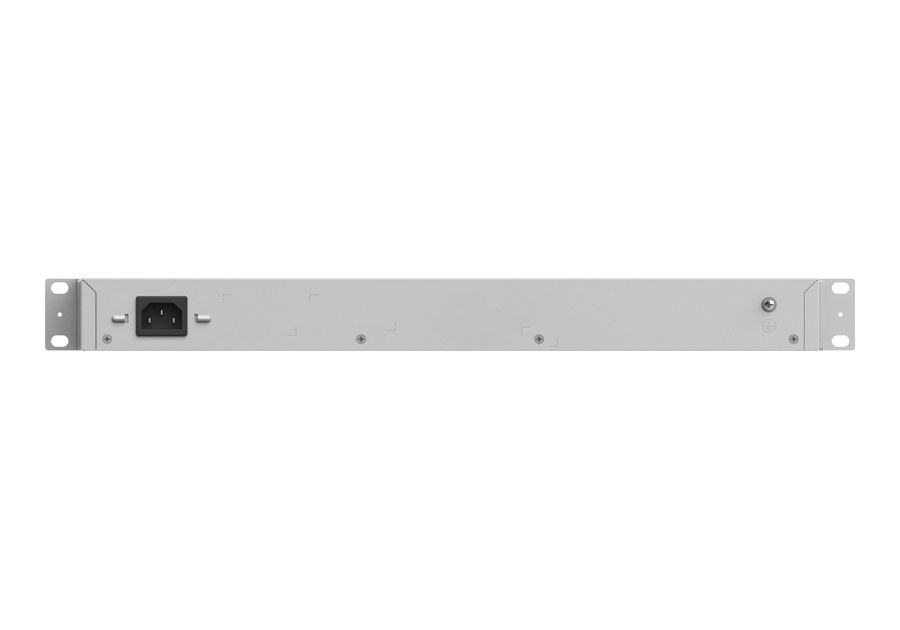 Mặt sau RG-NBS3200-24GT4XS-P-V2 với đầu cắm nguồn AC