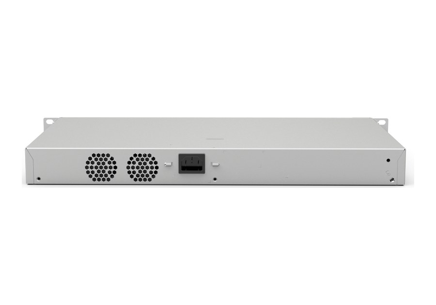 Mặt sau RG-NBS3200-24SFP/8GT4XS với 2 quạt và nguồn AC