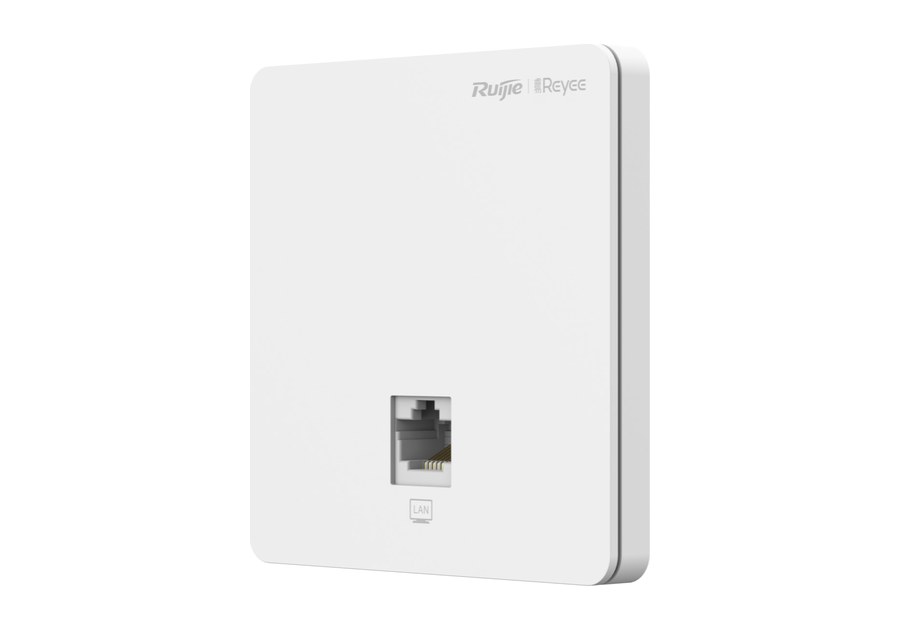 Ruijie RG-RAP1200(F) nhìn nghiêng từ phía trước, ảnh chính hãng