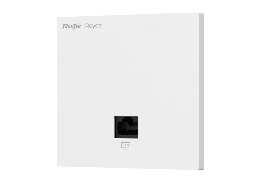 Access point gắn tường Ruijie RG-RAP1201 nhìn nghiêng, ảnh của hãng