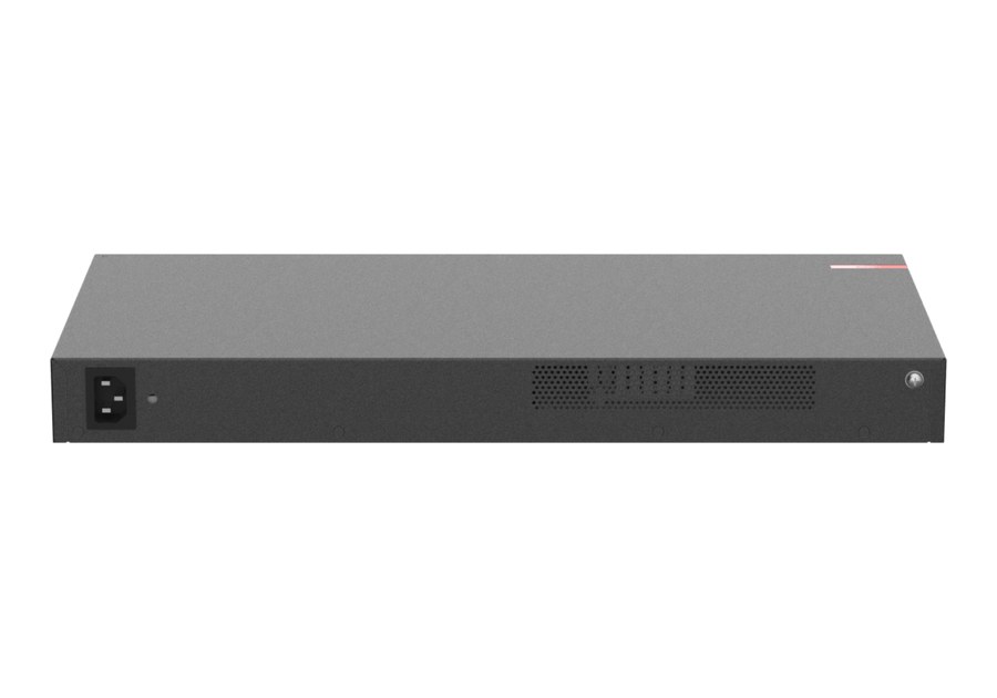 Mặt sau RG-S2915-24GT4MS-P-L với đầu cắm nguồn AC cố định