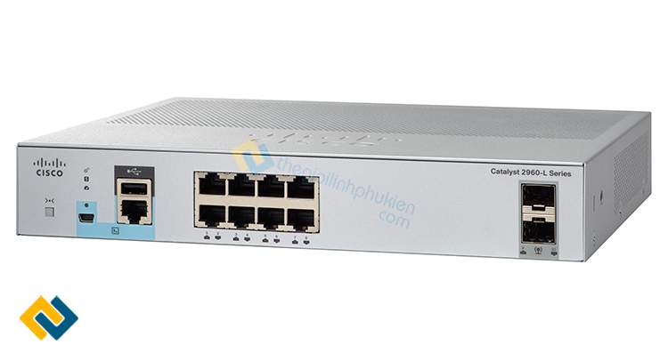 Switch Cisco WS-C2960L-8TS-LL Catalyst 2960L 8 port GigE 2 x 1G SFP LAN Lite